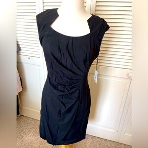 Black vintage Calvin Klein form fitting dress size 10